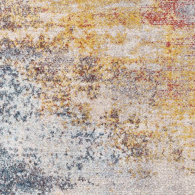 Gavien Cream 5'3 Round Rug - Thumbnail - Image 2