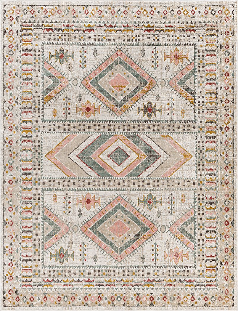 Aloria IV Beige 7'10 x 10'3 Rug