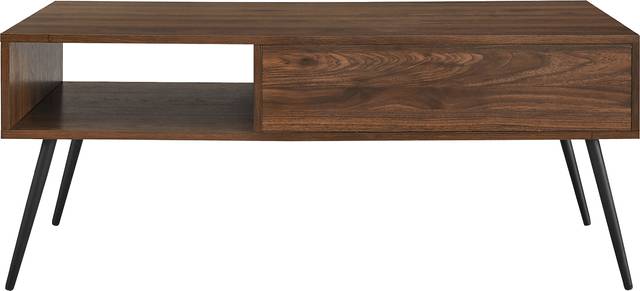 Aloysia Walnut Cocktail Table - Thumbnail - Image 3