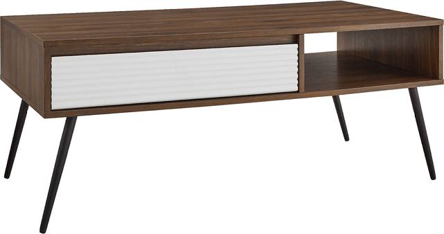 Aloysia Walnut Cocktail Table - Thumbnail - Image 1