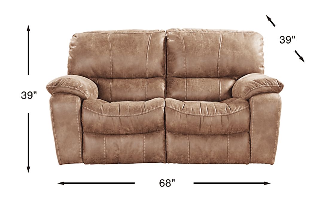 Alpen Ridge Stationary Loveseat