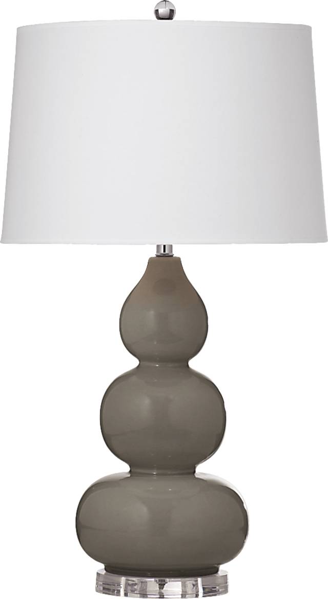 Alpena Crossing Gray Lamp - Thumbnail - Image 1