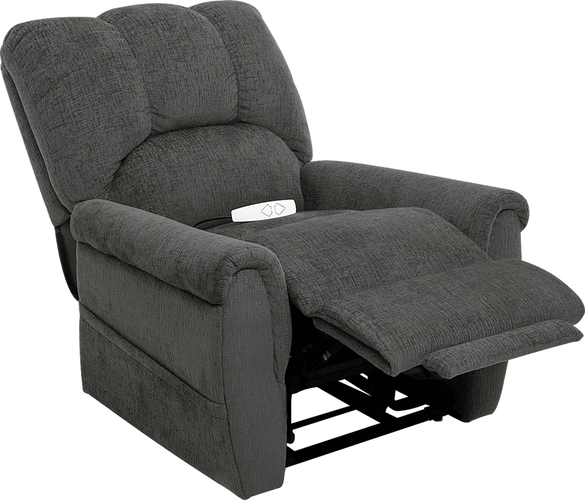 Alperton Charcoal Lift Chair Power Recliner - Image 3