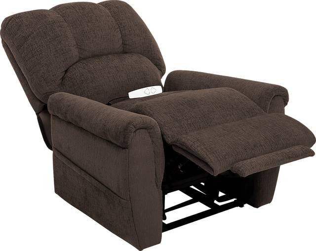 Alperton Chocolate Lift Chair Power Recliner - Thumbnail - Image 4