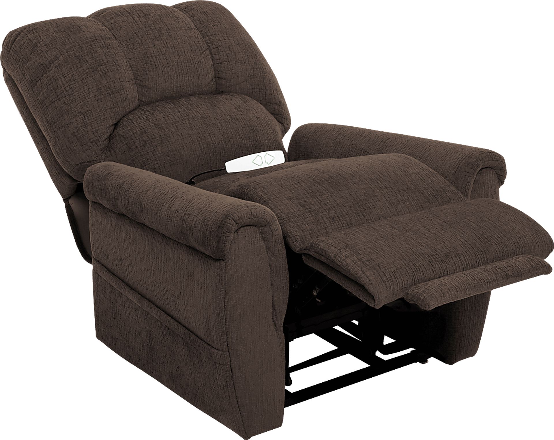 Alperton Chocolate Lift Chair Power Recliner - Image 4