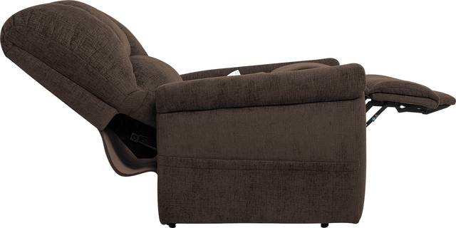 Alperton Chocolate Lift Chair Power Recliner - Thumbnail - Image 5