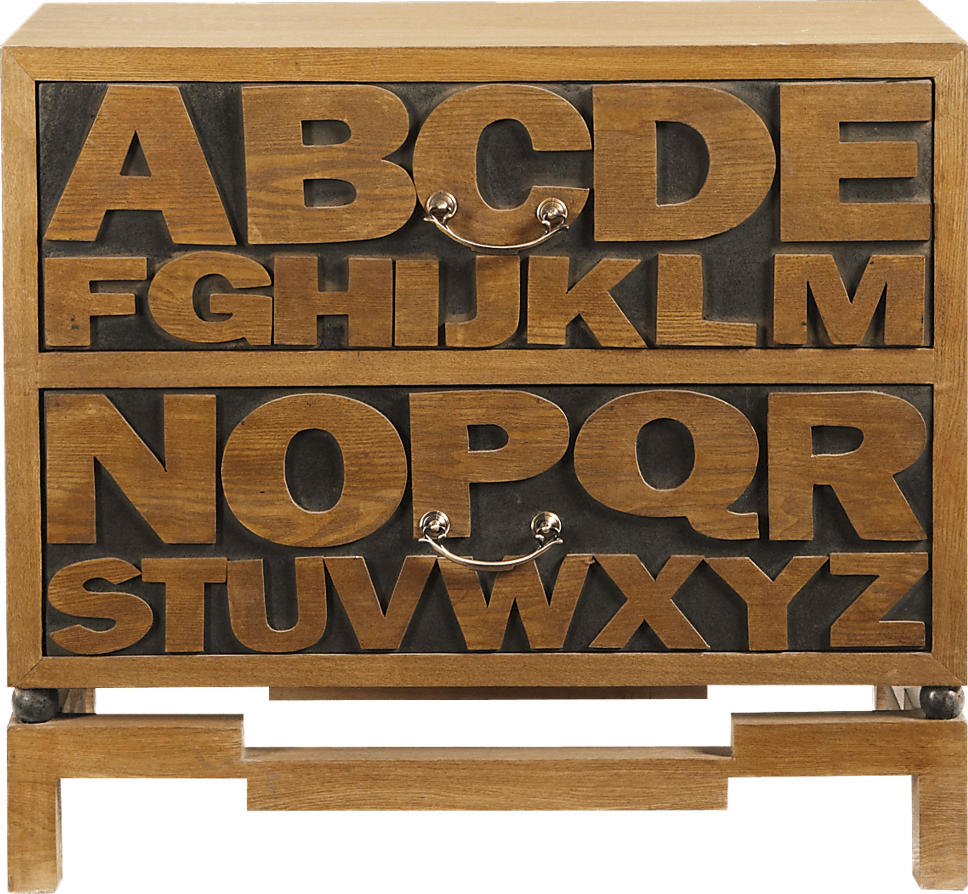 Alphabet Brown Cabinet - Image 1