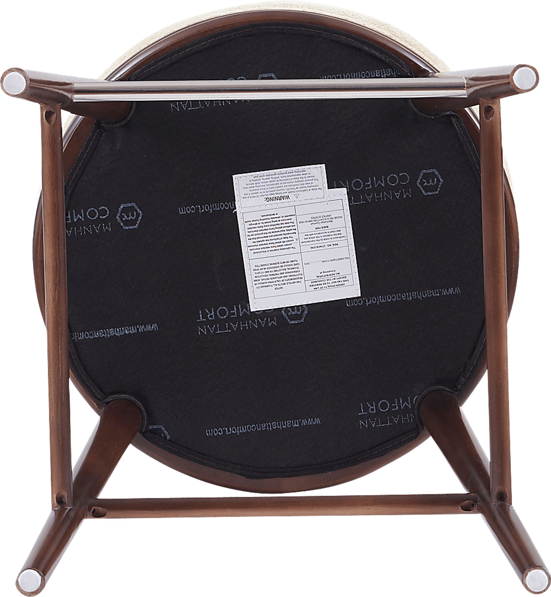 Alphadream I Cream Barstool - Image 4