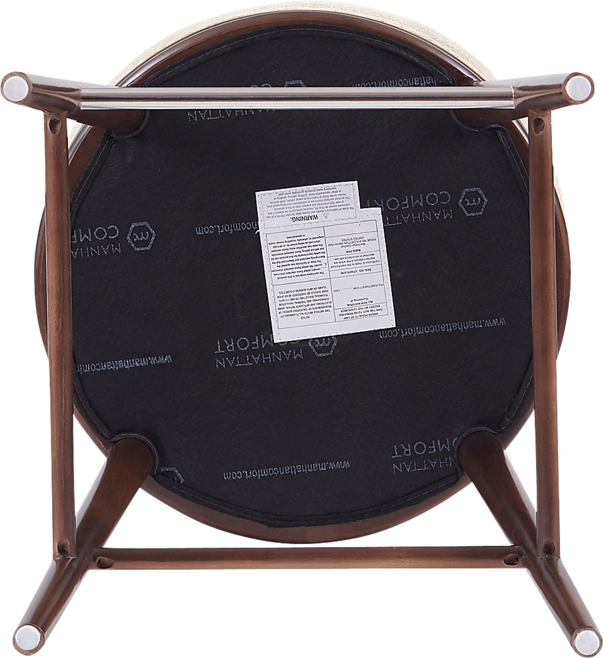 Alphadream I Cream Counter Height Stool - Image 4