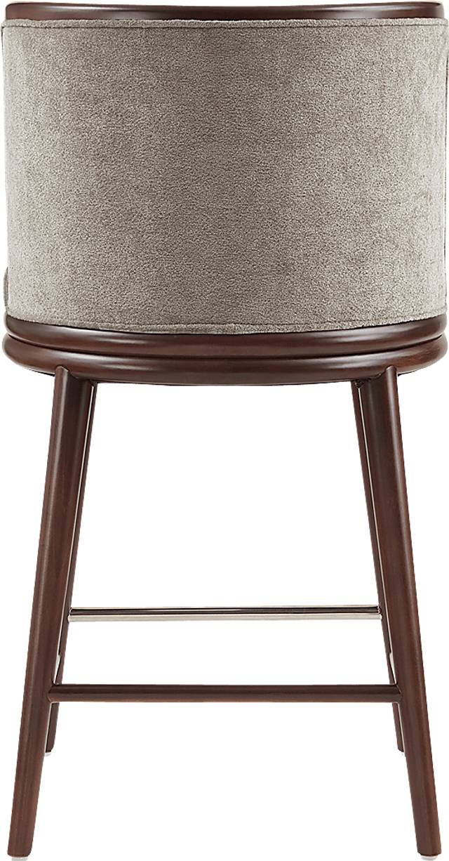 Alphadream I Dove Gray Counter Height Stool - Thumbnail - Image 4