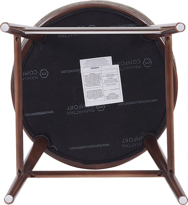 Alphadream I Dove Gray Counter Height Stool - Thumbnail - Image 6
