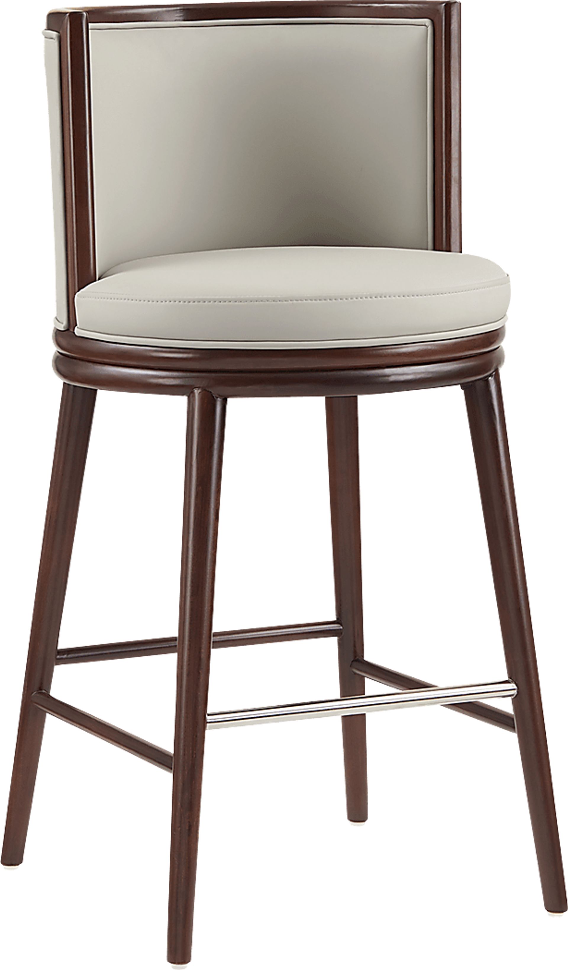 Alphadream II Stone Gray Barstool - Image 9