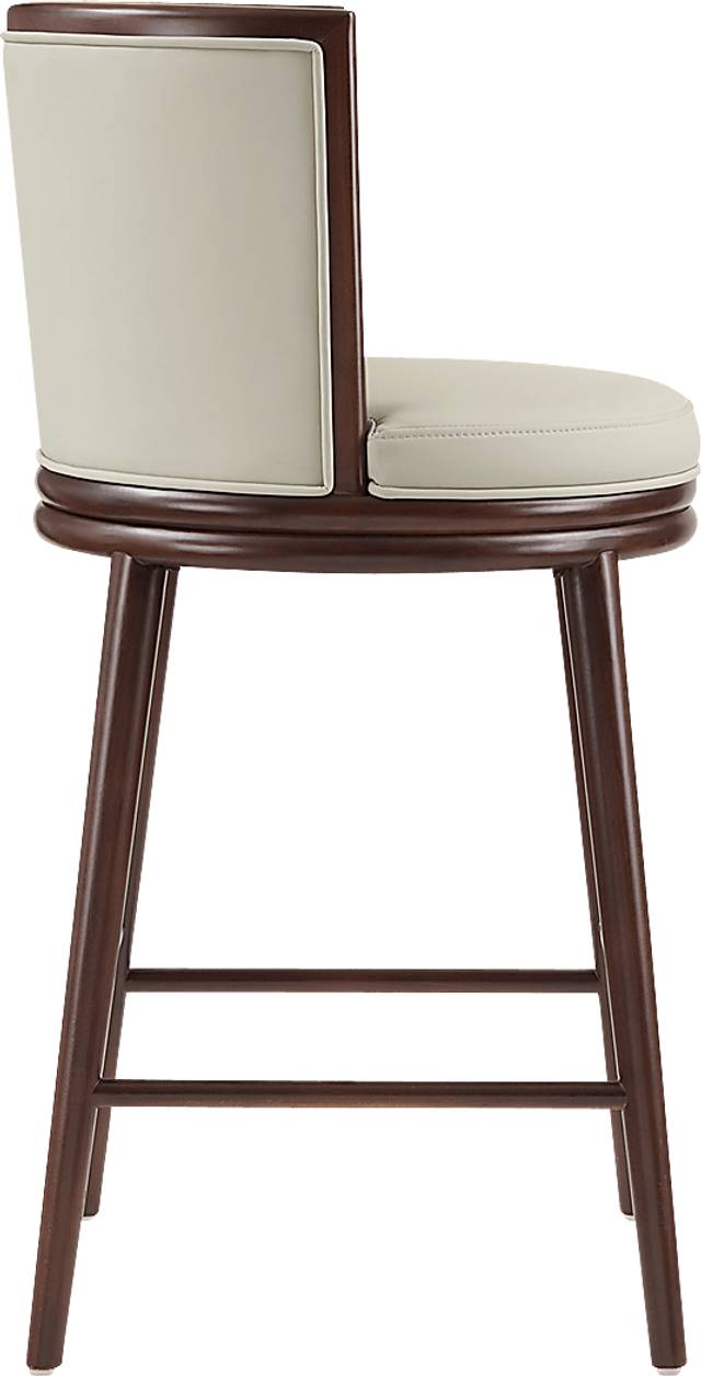 Alphadream II Stone Gray Barstool - Thumbnail - Image 4