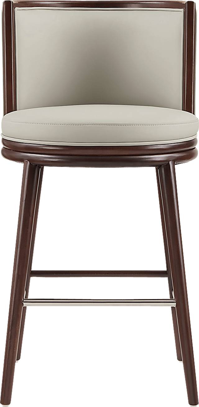 Alphadream II Stone Gray Barstool - Thumbnail - Image 1