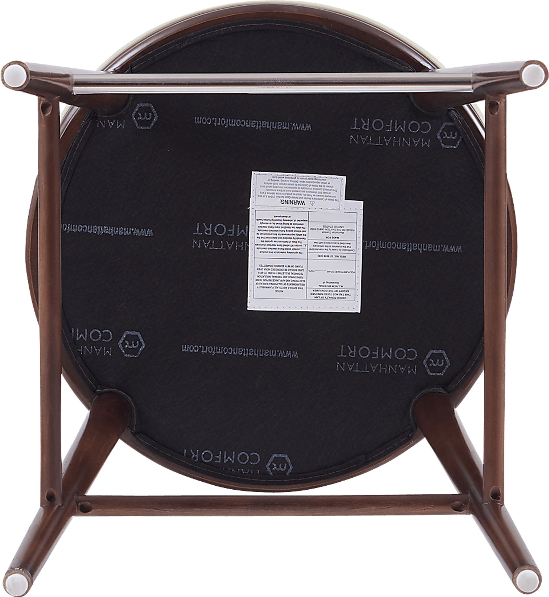 Alphadream II Stone Gray Counter Height Stool - Image 4