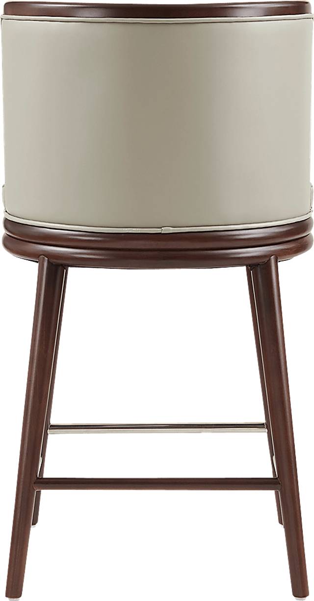Alphadream II Stone Gray Counter Height Stool - Thumbnail - Image 8