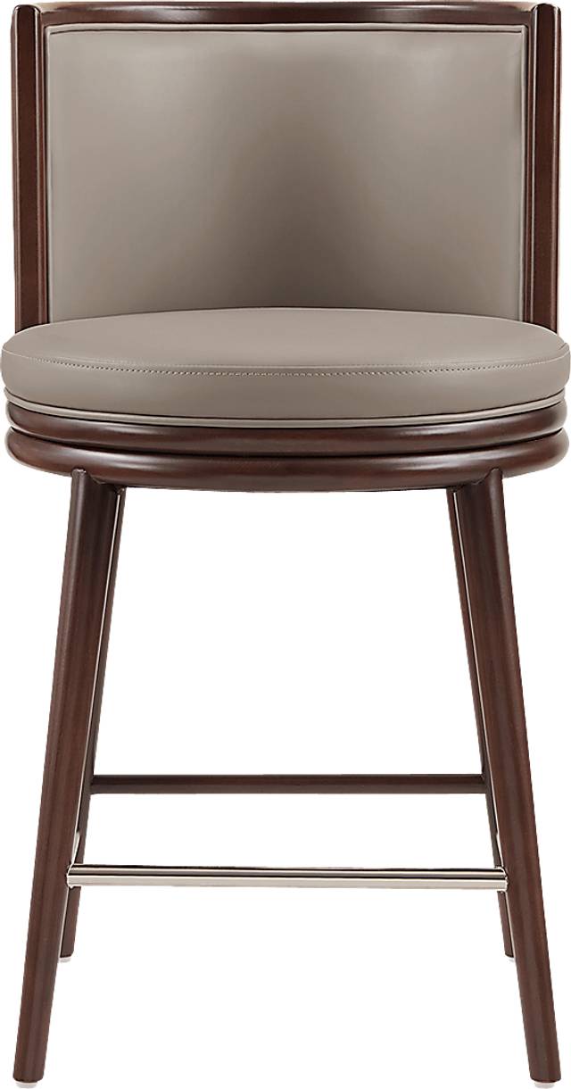 Alphadream II Taupe Counter Height Stool - Thumbnail - Image 1