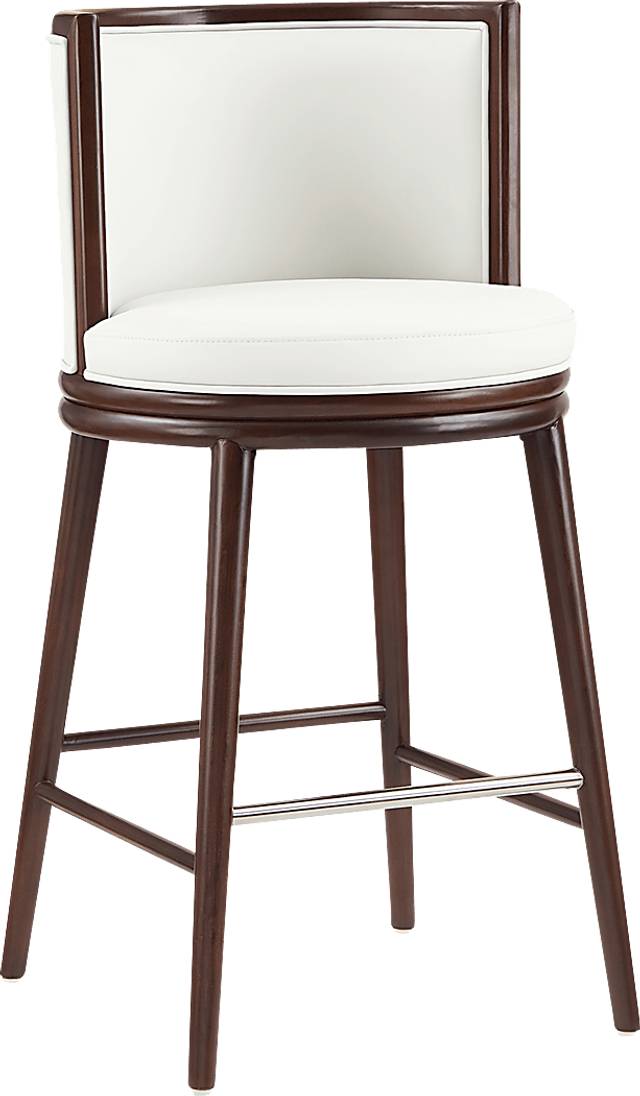 Alphadream II White Barstool - Thumbnail - Image 4