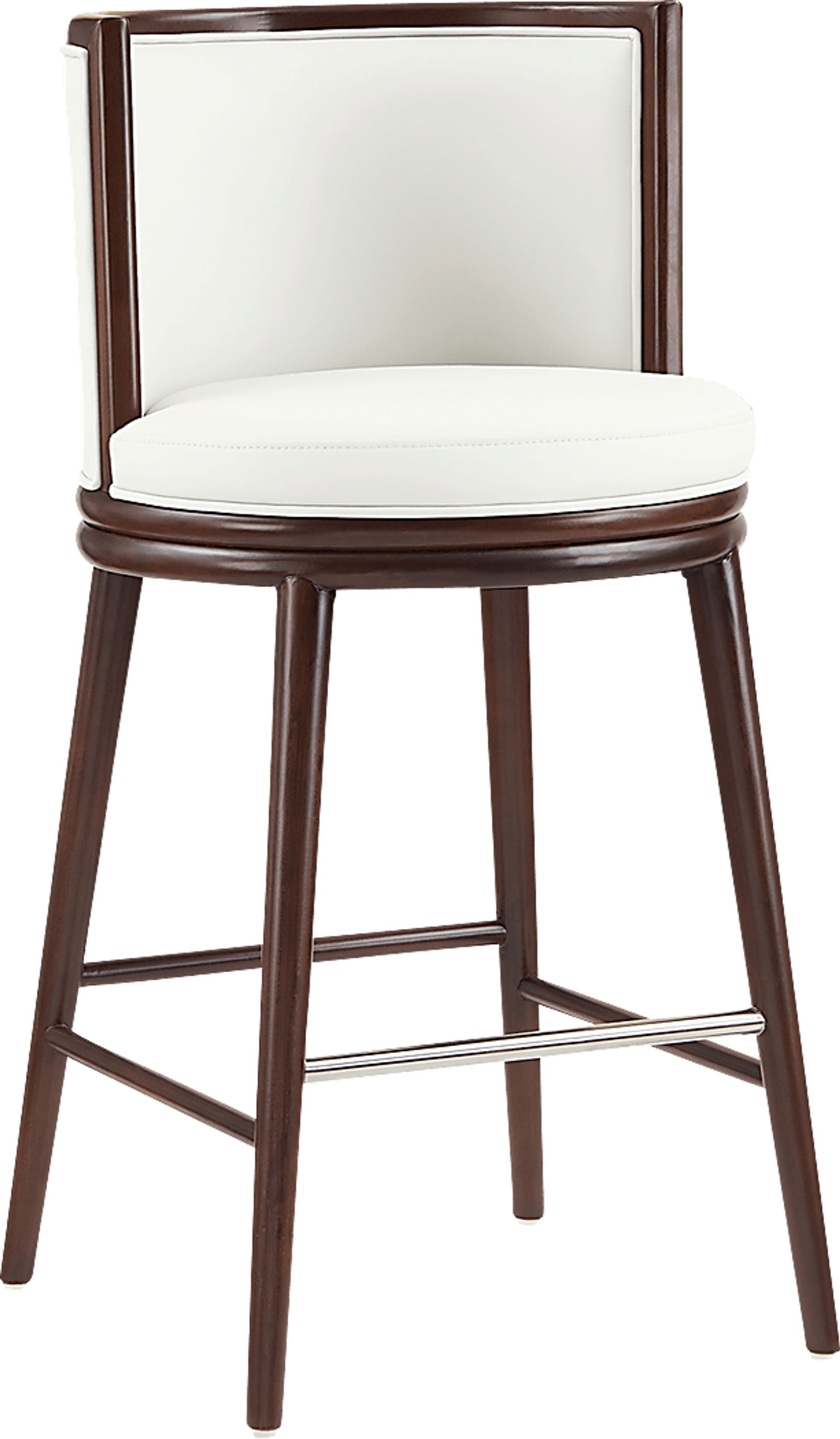 Alphadream II White Barstool - Image 4