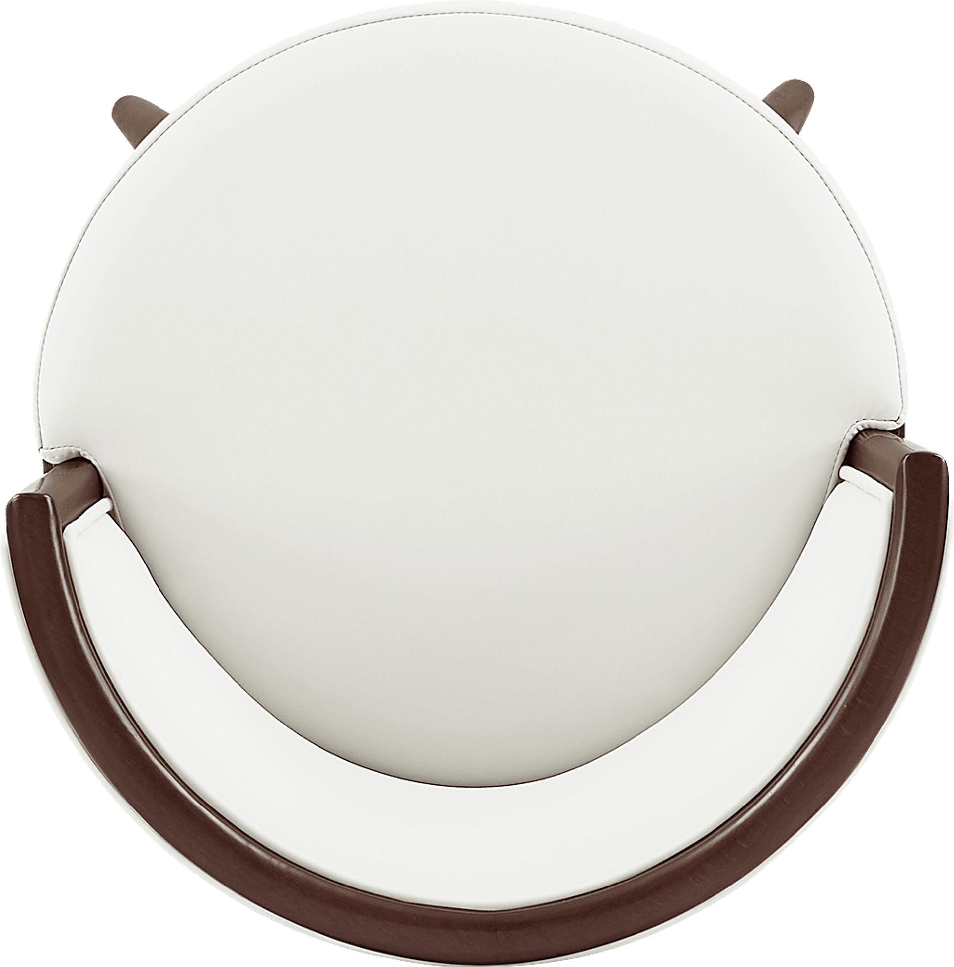 Alphadream II White Barstool - Image 5