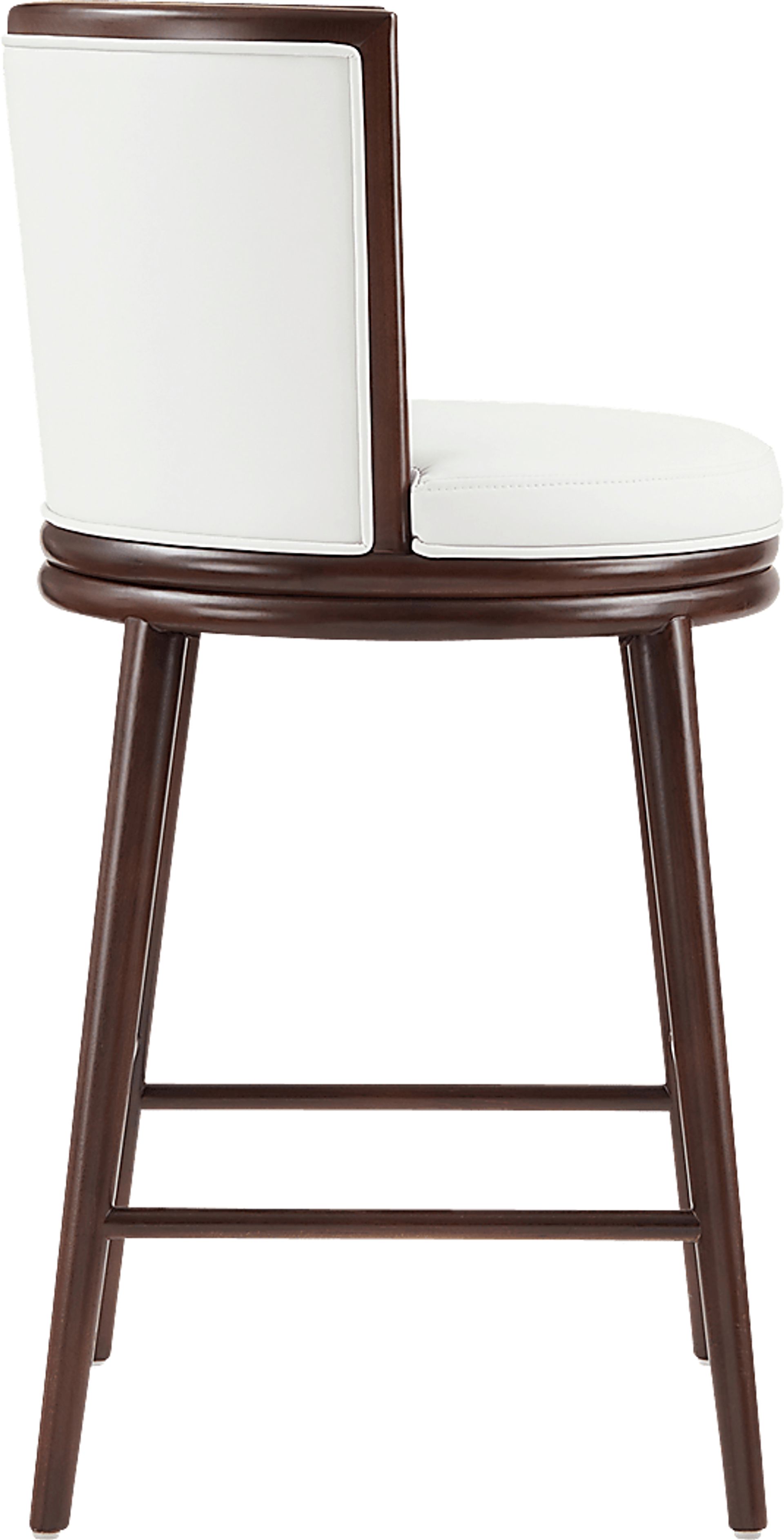 Alphadream II White Barstool - Image 7