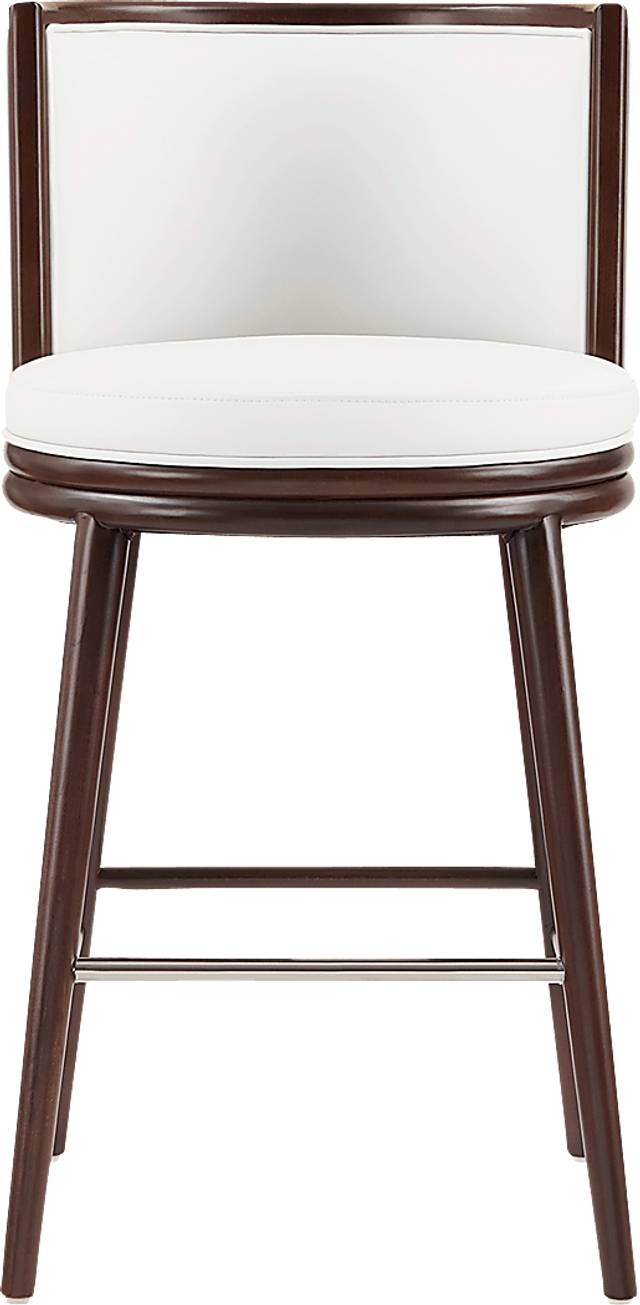 Alphadream II White Barstool - Thumbnail - Image 1