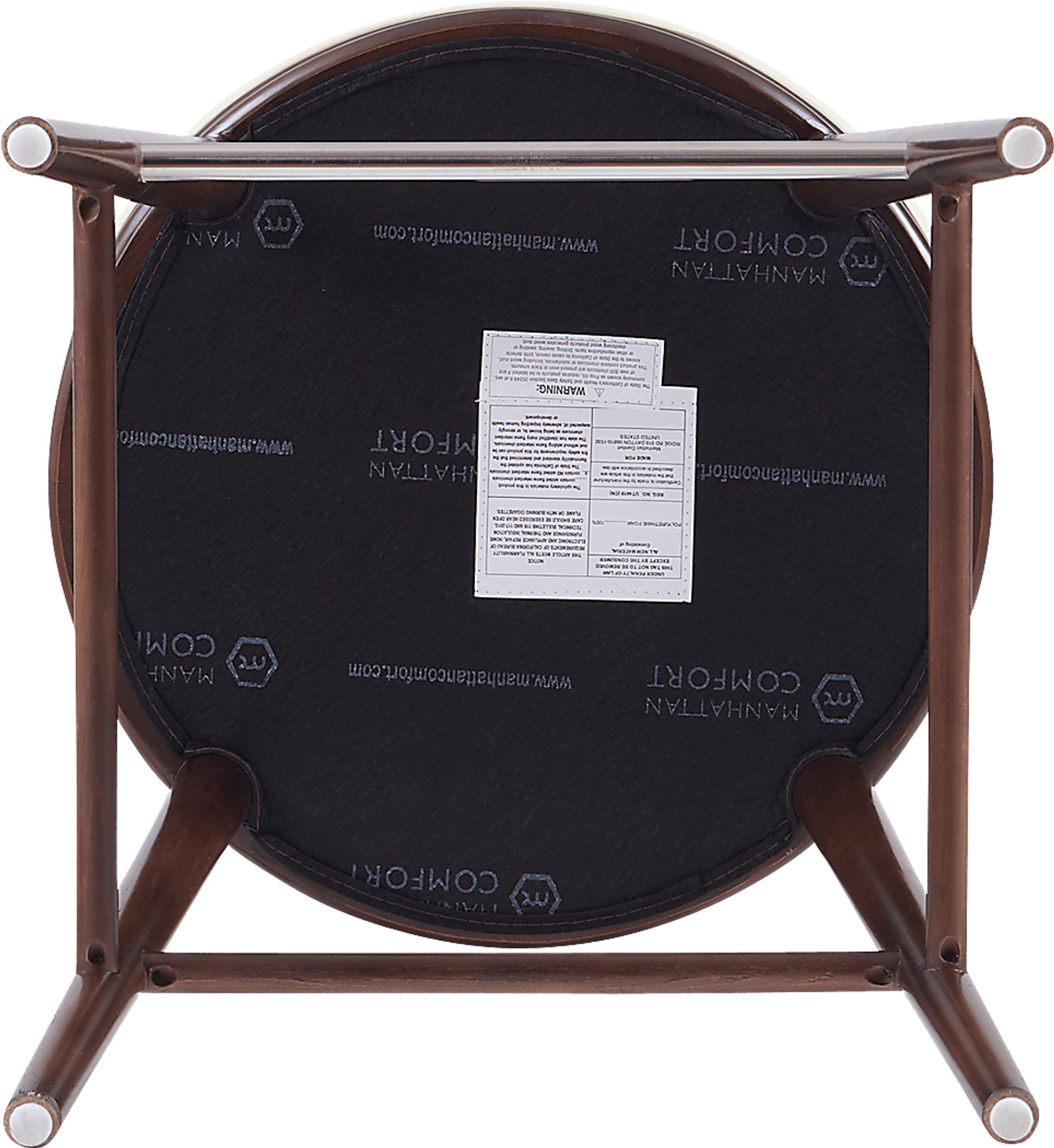 Alphadream II White Counter Height Stool - Image 8