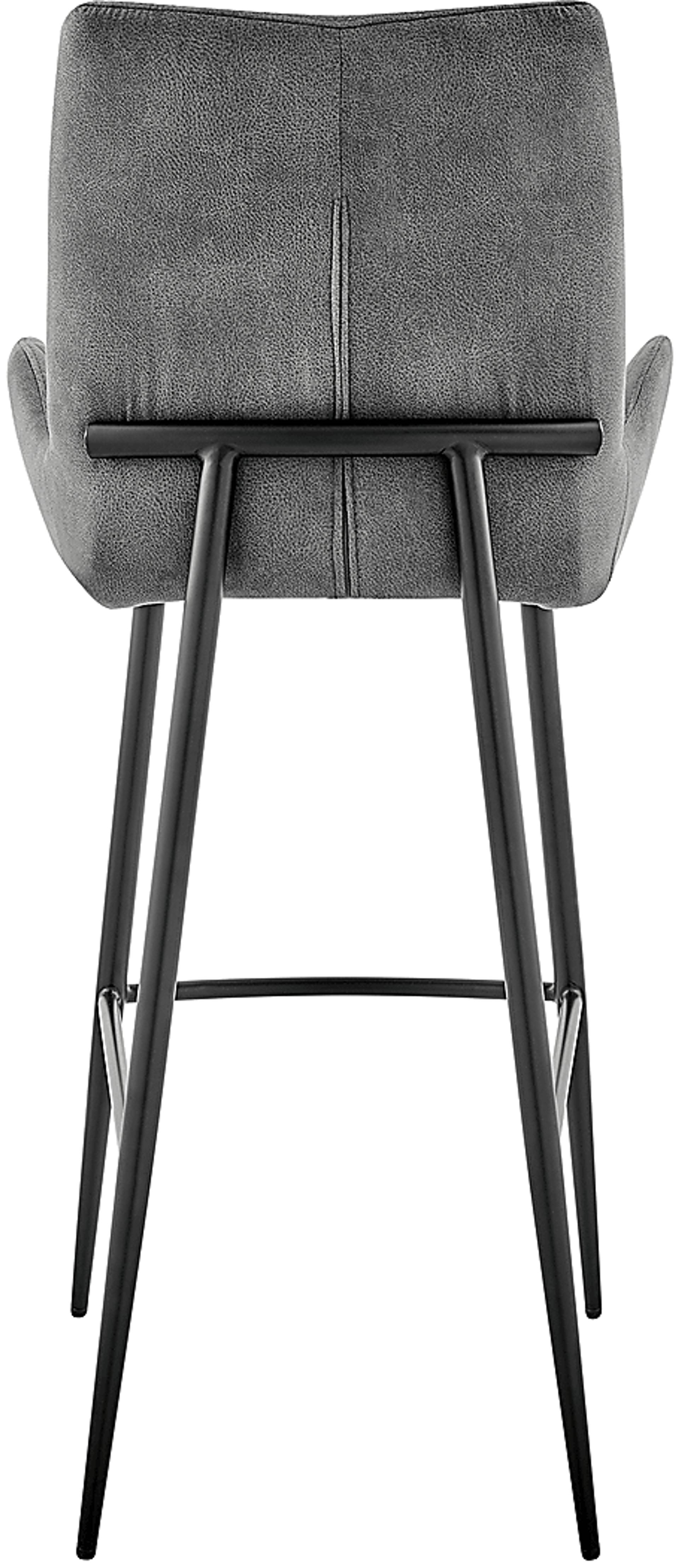 Alphage Charcoal Barstool - Image 4