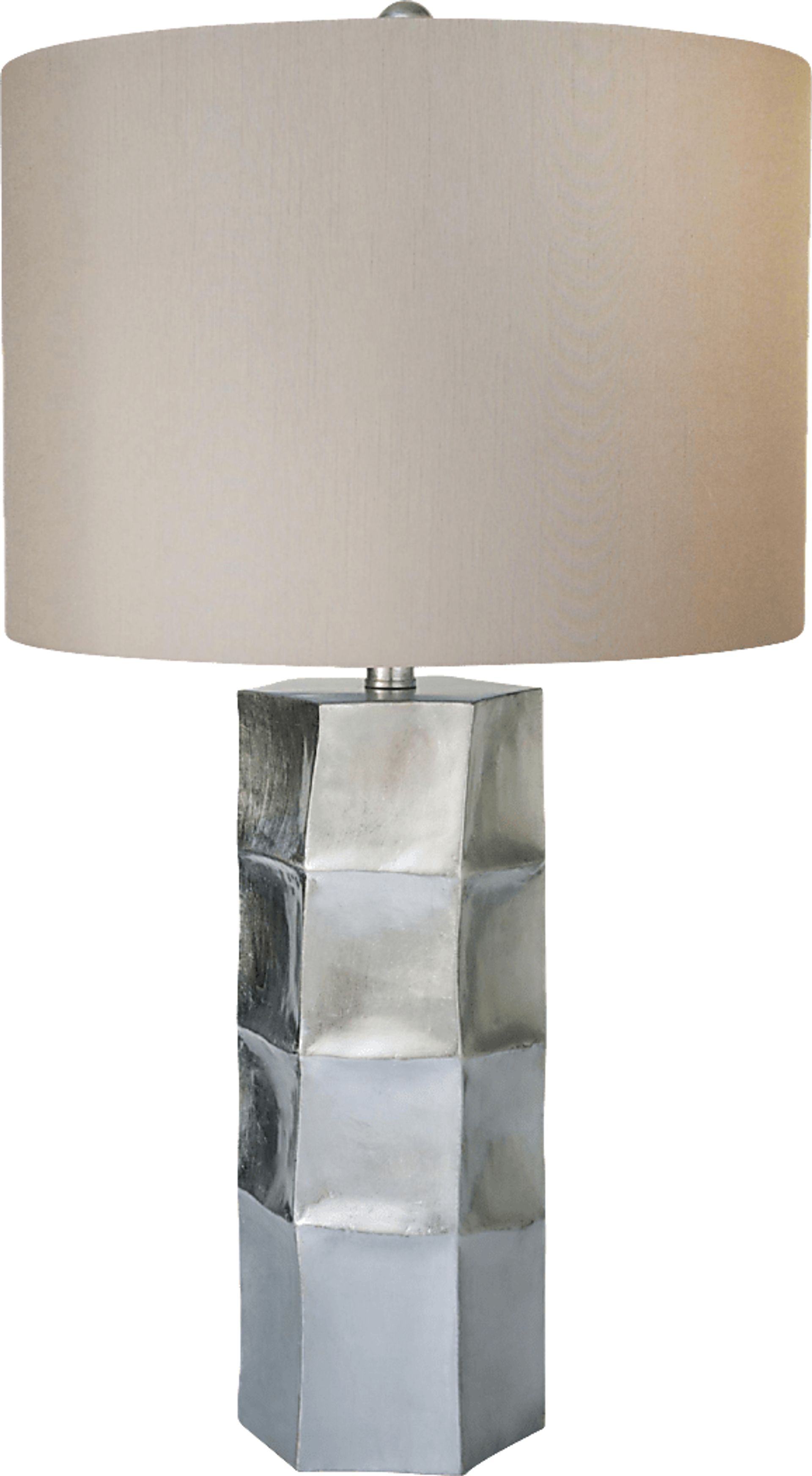 Alpine Brook Silver Lamp - Image 1