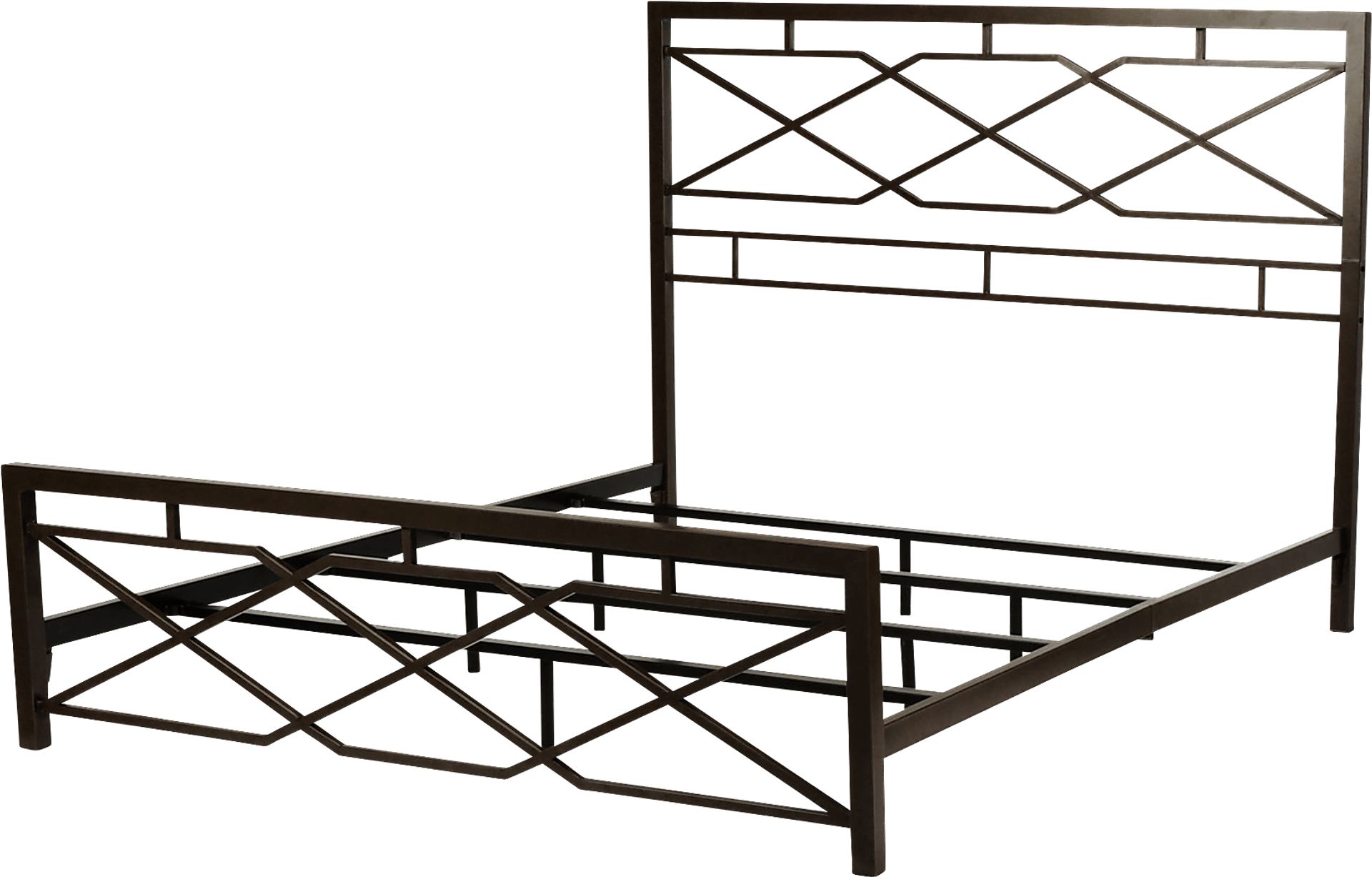 Alpine Lane Pewter Queen Bed - Image 2
