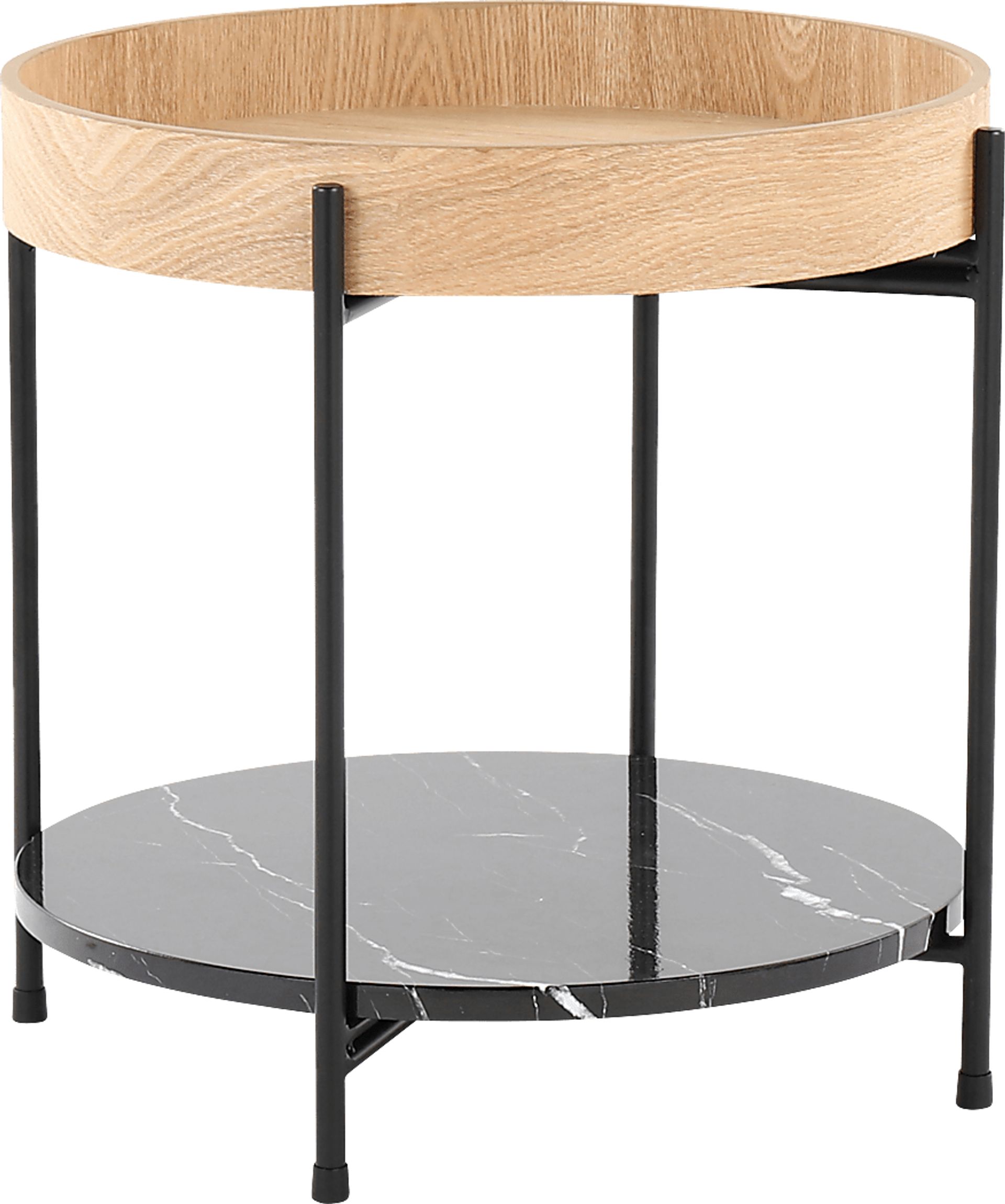 Alpinerose Natural End Table - Image 1
