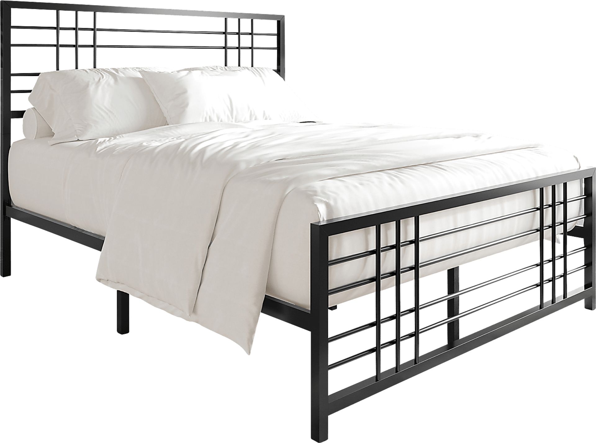 Alpires Black Full Bed - Image 1