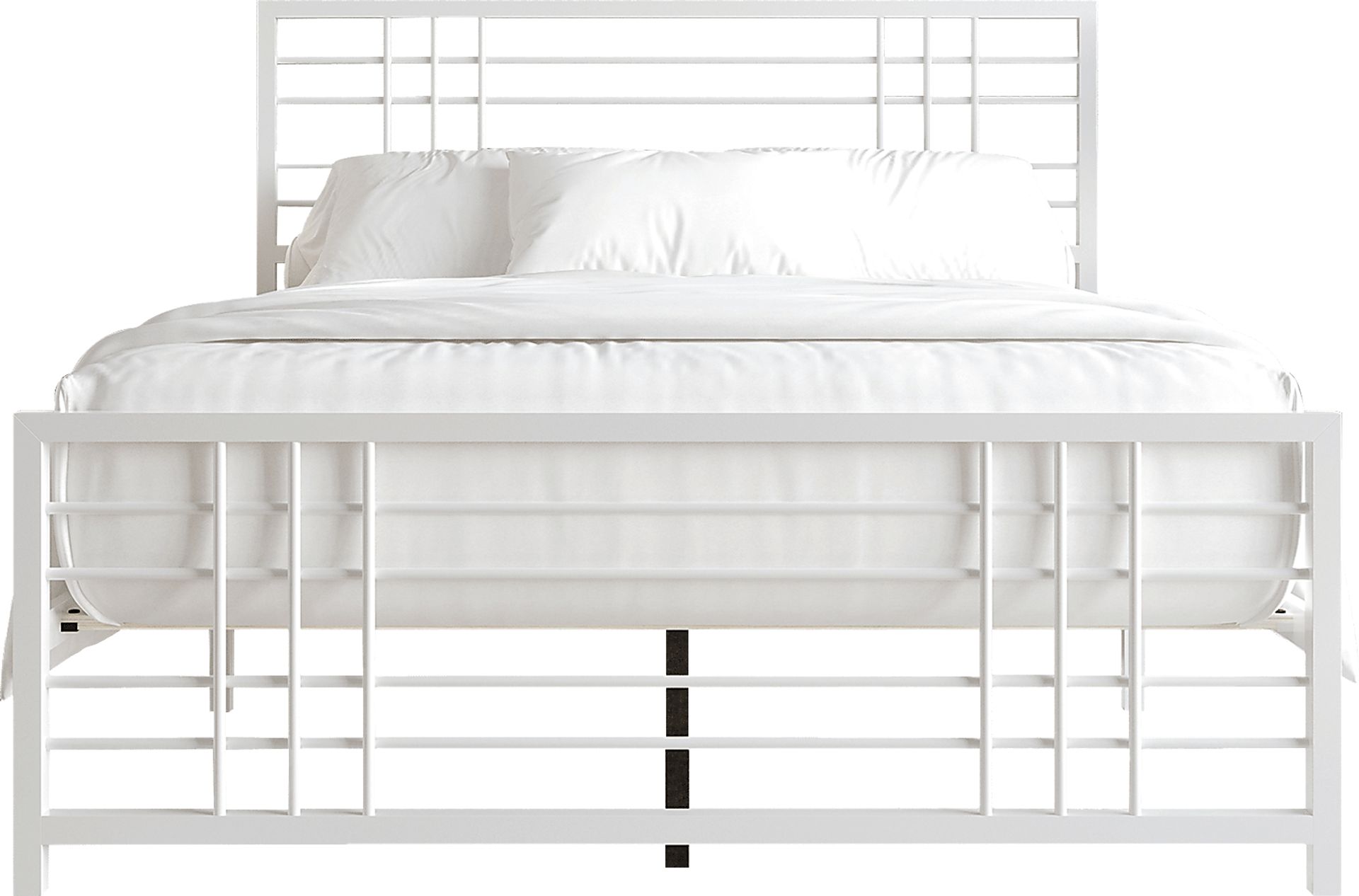 Alpires White Twin Bed - Image 3