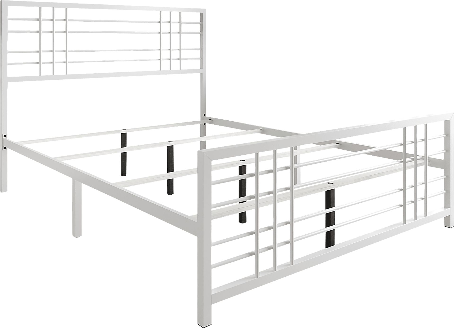 Alpires White Twin Bed - Image 4