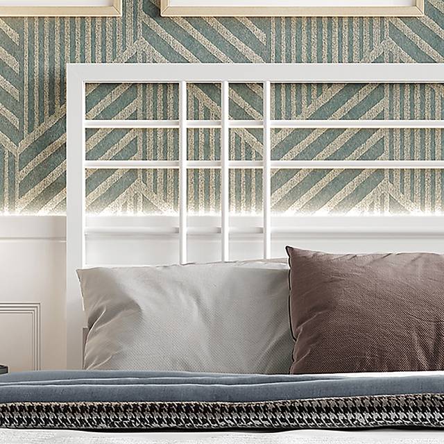 Alpires White Twin Bed - Thumbnail - Image 5