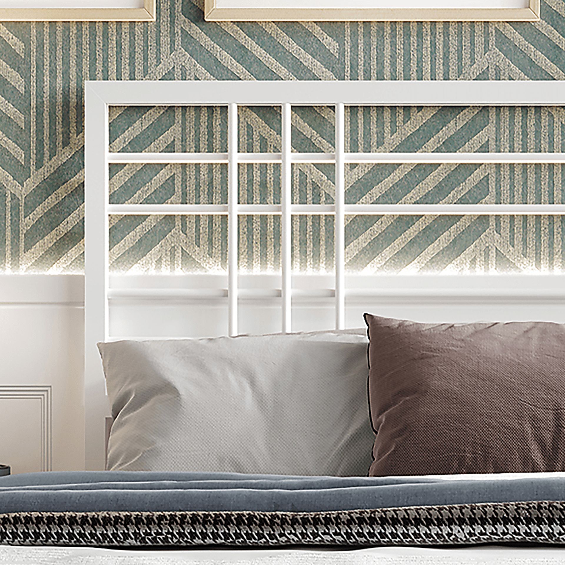 Alpires White Twin Bed - Image 5