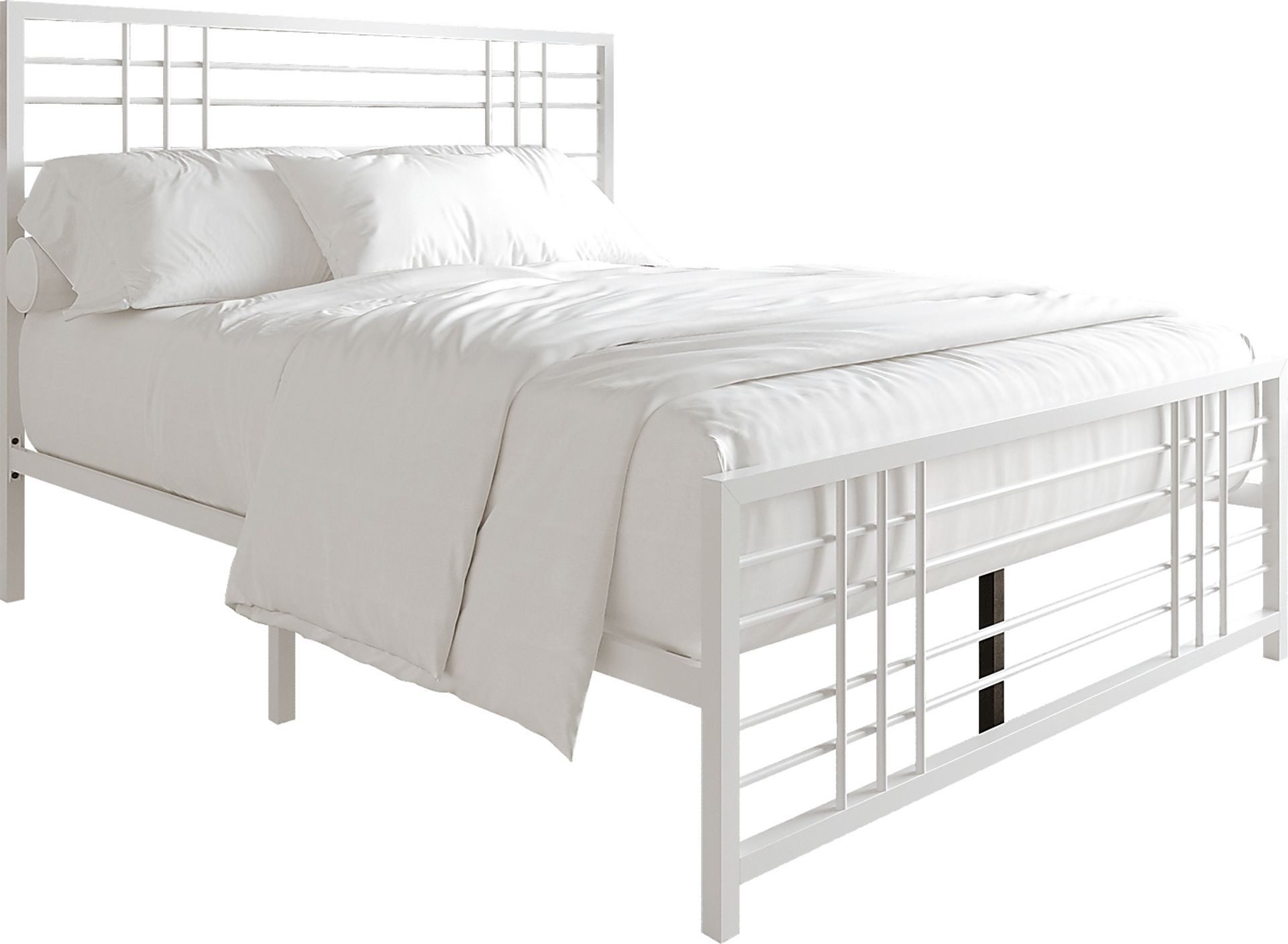 Alpires White Twin Bed - Image 1
