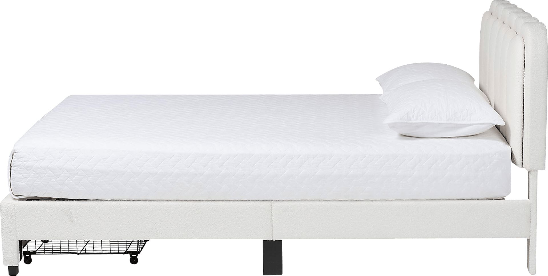 Alpirete Cream Queen Storage Bed - Image 7