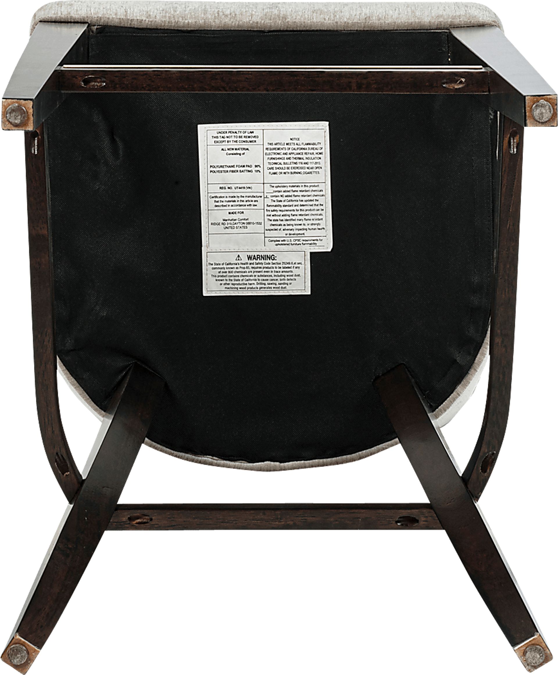 Alpireyen Taupe Barstool - Image 3