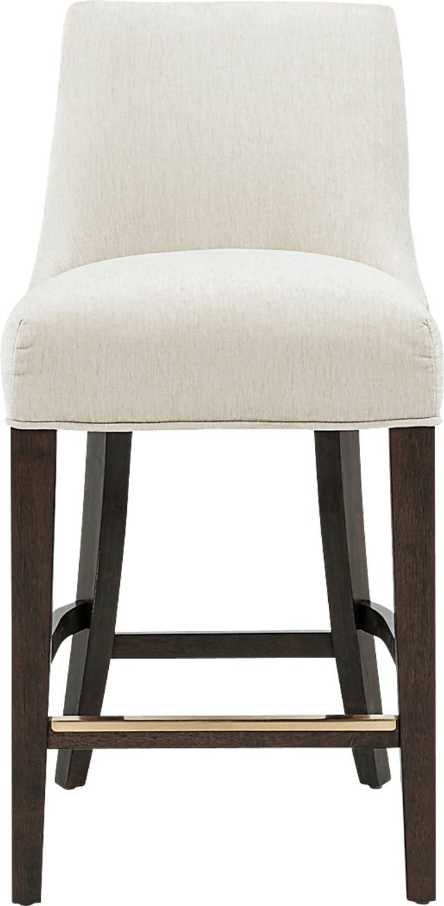 Alpireyen Cream Counter Height Stool - Thumbnail - Image 1