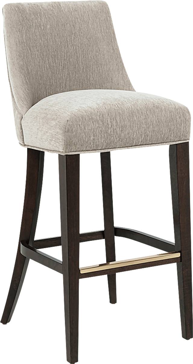 Alpireyen Taupe Barstool - Thumbnail - Image 1