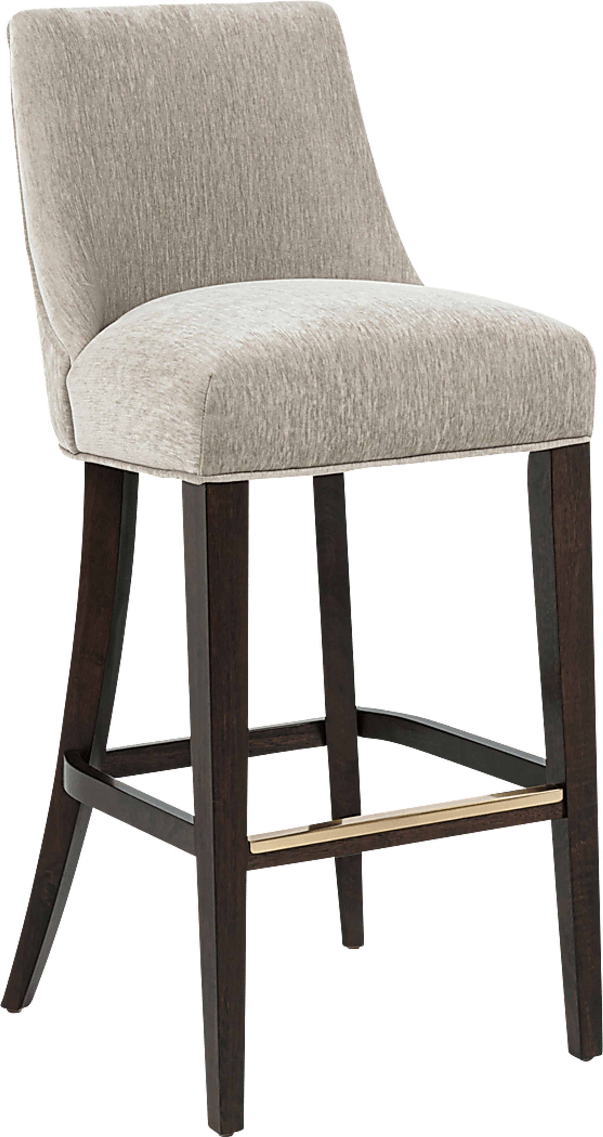 Alpireyen Taupe Barstool - Image 1
