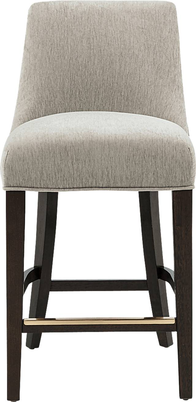 Alpireyen Taupe Counter Height Stool - Thumbnail - Image 1