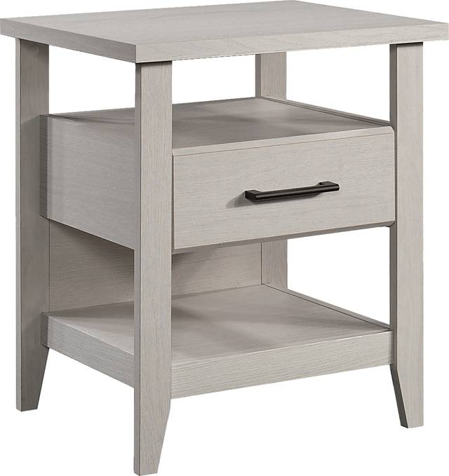 Alpweg Gray Nightstand - Thumbnail - Image 1