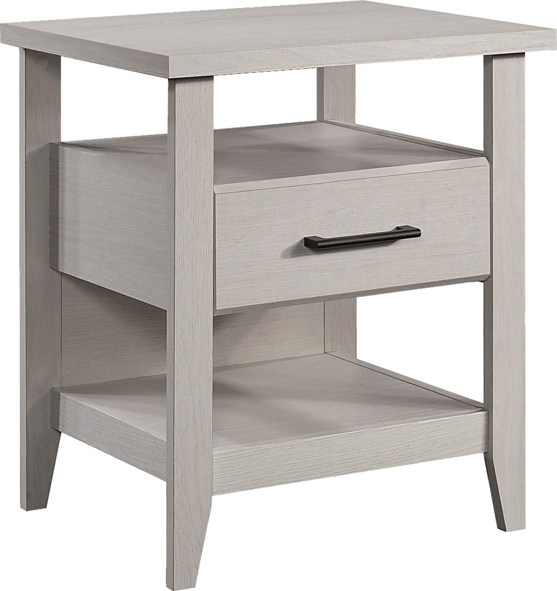 Alpweg Gray Nightstand - Image 1