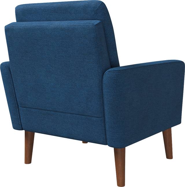 Alran Blue Accent Chair - Thumbnail - Image 3
