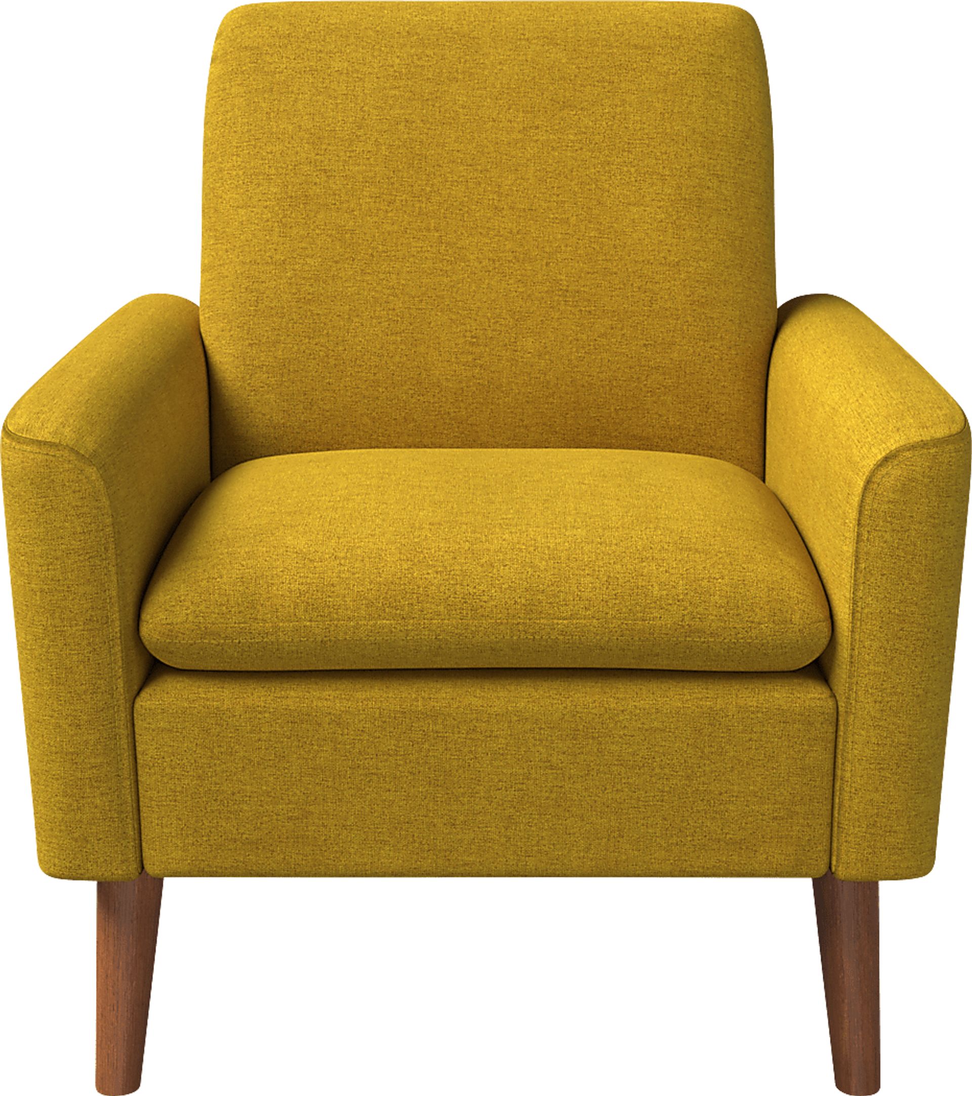 Alran Yellow Accent Chair - Image 2