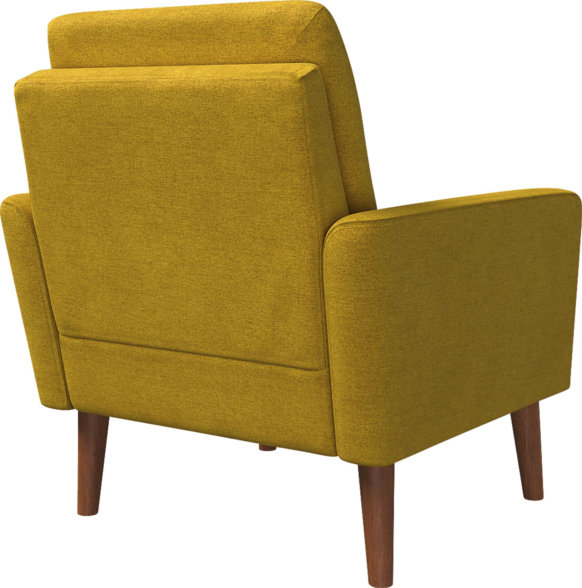 Alran Yellow Accent Chair - Image 3