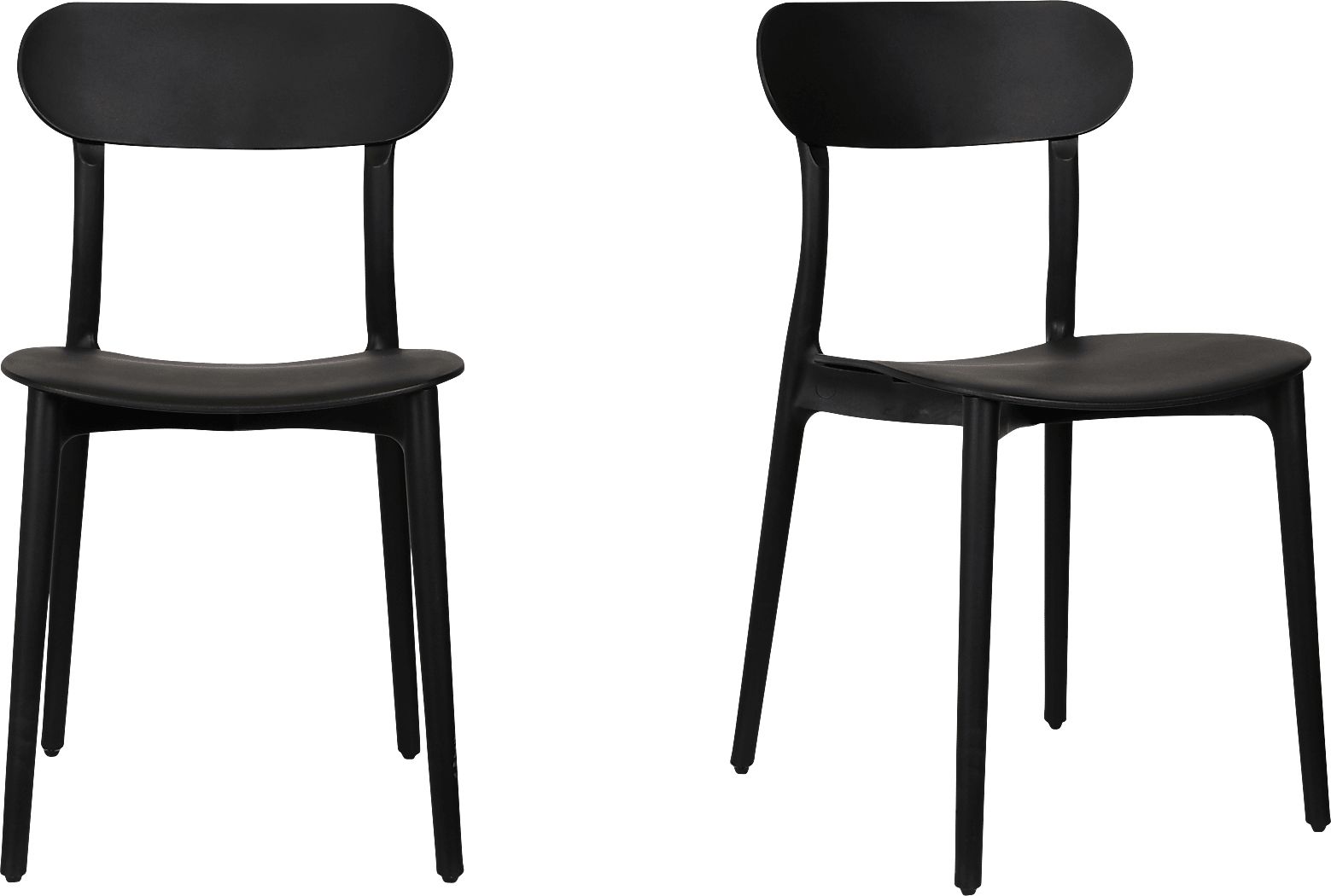 Alromyl Black Side Chair