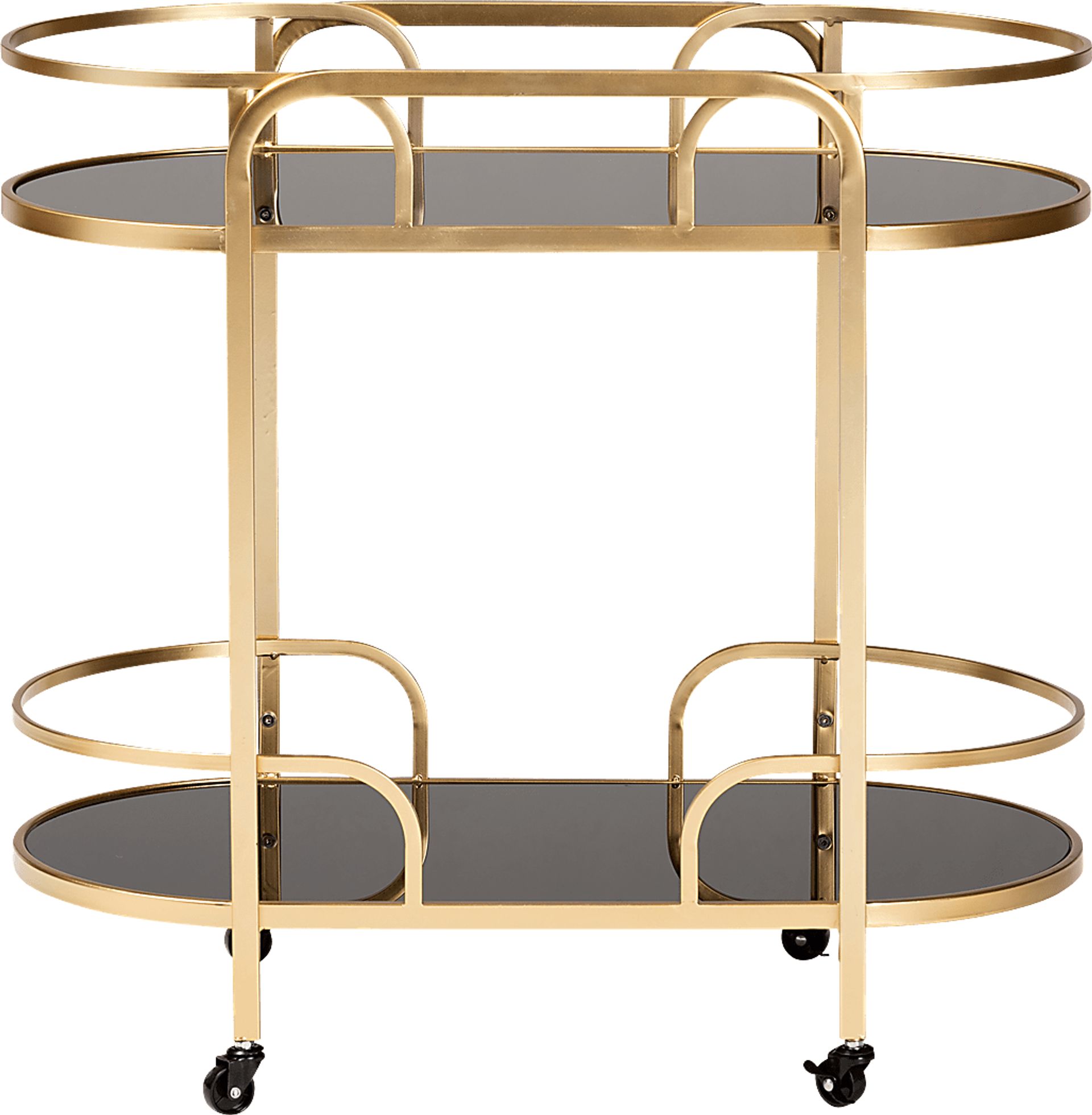 Alrose Gold Bar Cart - Image 4